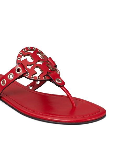 Tory Burch Miller flip flops - Red