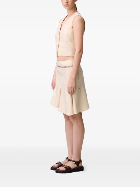 Claudie Pierlot button V-neck waistcoat - Neutrals