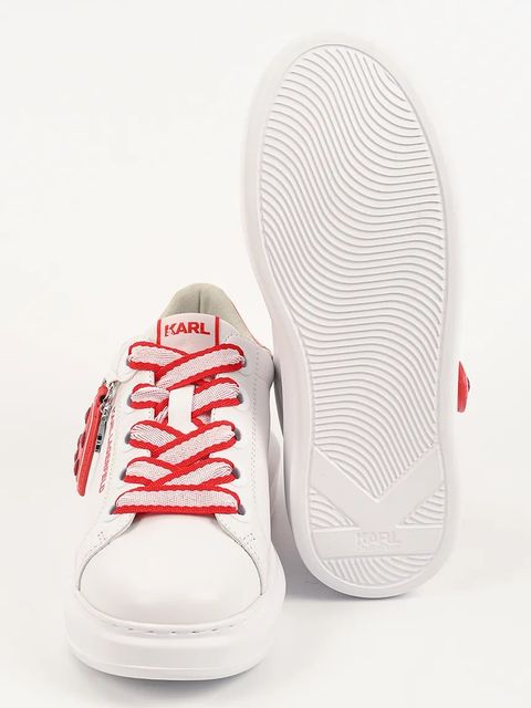 Karl Lagerfeld sneakersy skórzane Kapri