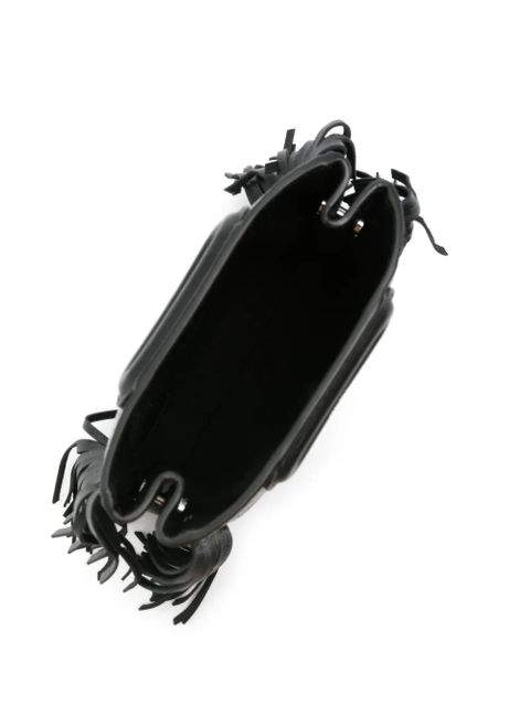 Maje mini M tote bag - Black