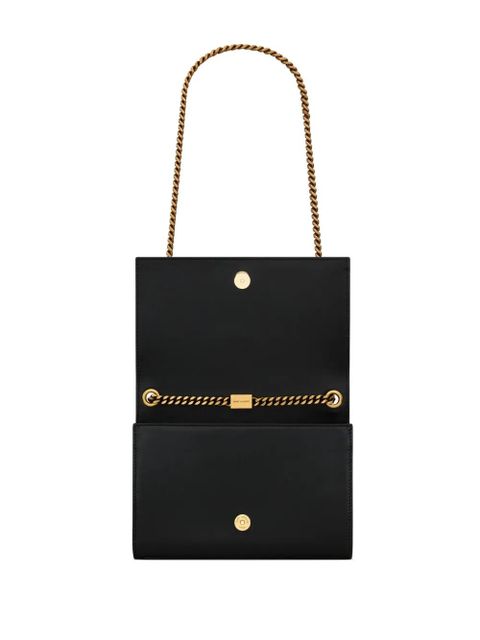 Saint Laurent small Kate leather bag - Black