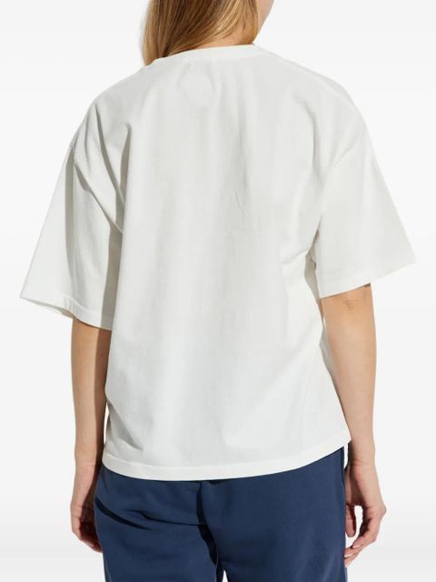 ANINE BING logo-print T-shirt - Neutrals