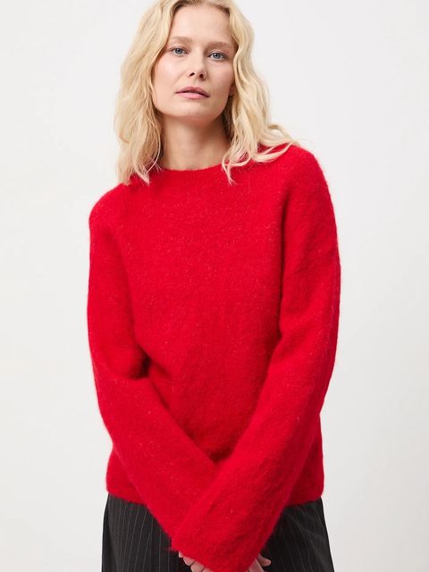 Medicine sweter damski z wełną alpaki - zdjęcie produktu nr 1