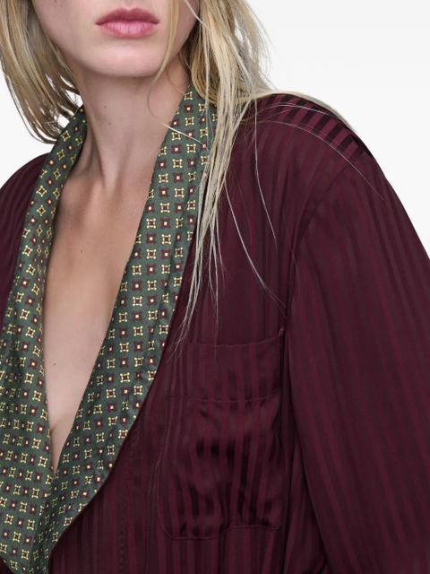 Maison Margiela reversible coat - Red