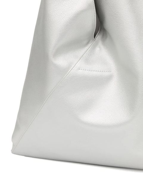 MM6 Maison Margiela Japanese triangular folded tote bag - Silver