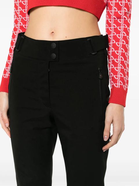 Moncler Grenoble belted cropped ski trousers - Black