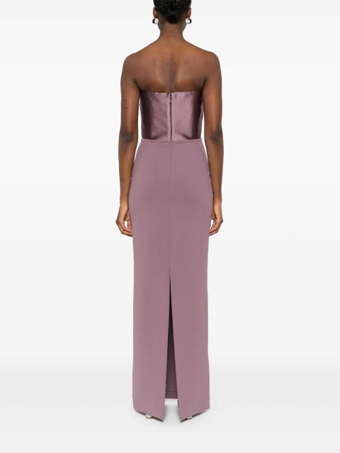 Solace London The Afra maxi dress - Purple