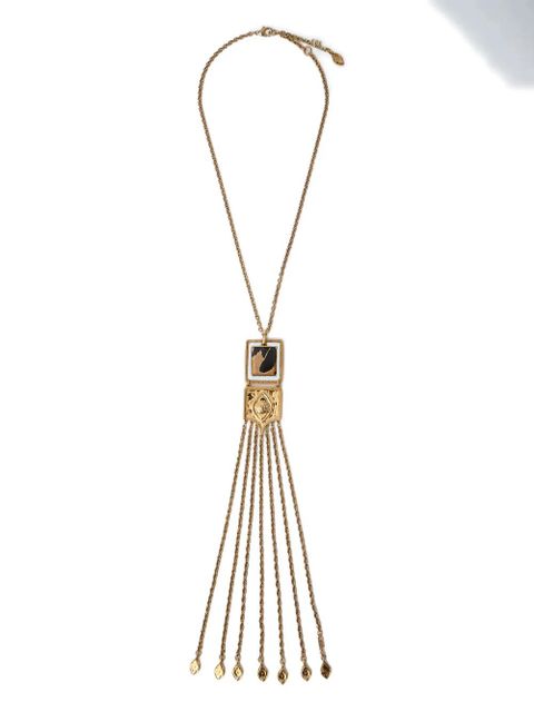Chloé Amulet square-shaped necklace - Gold