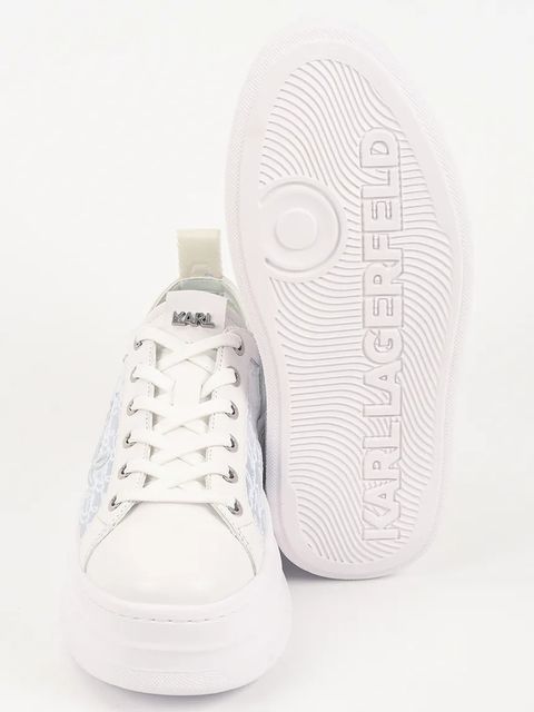 Karl Lagerfeld sneakersy KOBO damskie kolor biały KL65011H