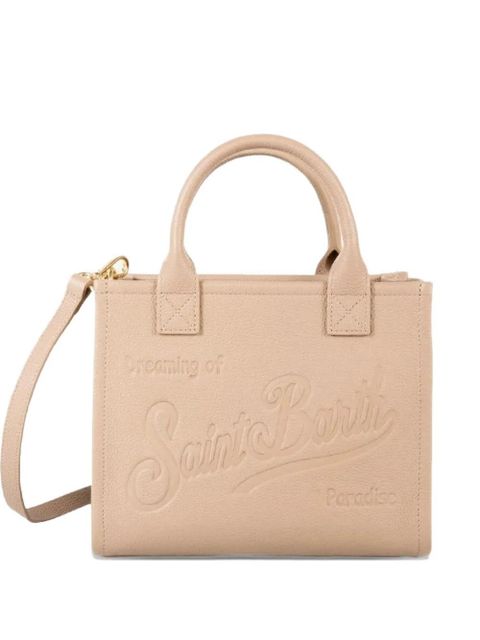 MC2 Saint Barth medium Vanity grained leather bag - Neutrals - zdjęcie produktu nr 1