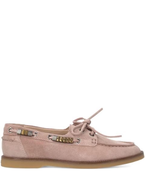 PINKO lace-up suede loafers - zdjęcie produktu nr 1