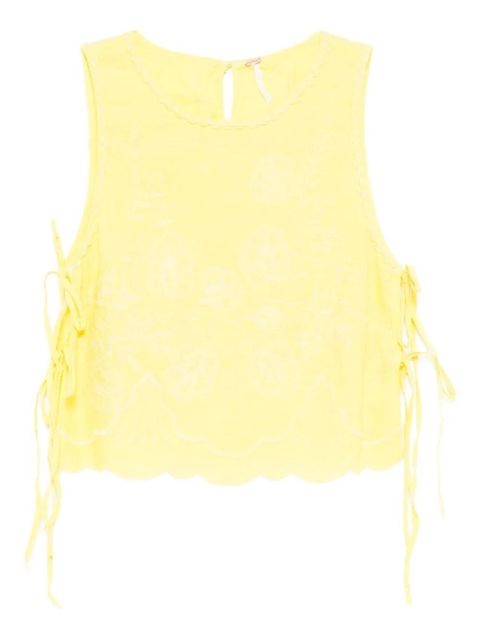 Free People faded gardens tank - Yellow - zdjęcie produktu nr 1