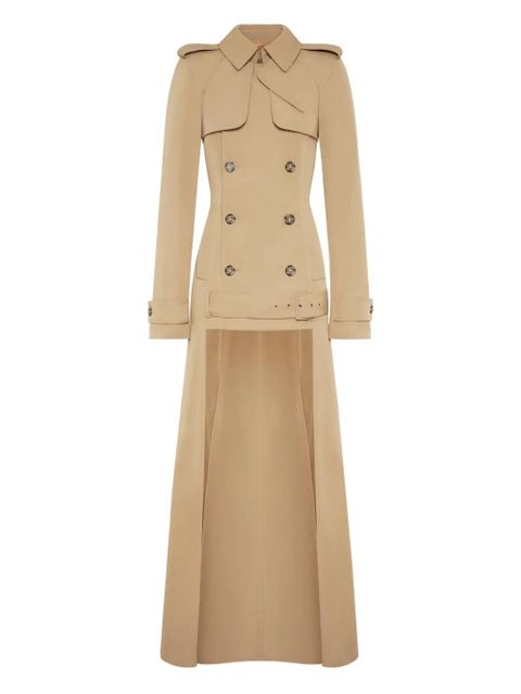 Jean Paul Gaultier buttoned belted trench coat - Neutrals - zdjęcie produktu nr 1