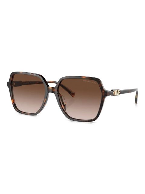 Michael Kors logo-plaque sunglasses - Brown - zdjęcie produktu nr 2