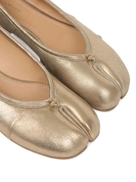Maison Margiela Tabi ballet flats - Gold