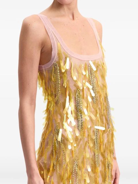 16Arlington Shani midi dress - Yellow - zdjęcie produktu nr 1