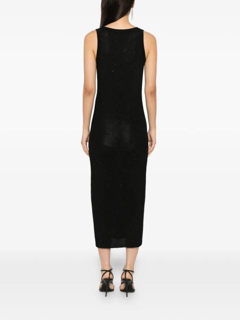 TOM FORD sequin-embellished ribbed dress - Black