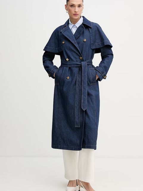 Hoss Intropia płaszcz jeansowy - zdjęcie produktu nr 2