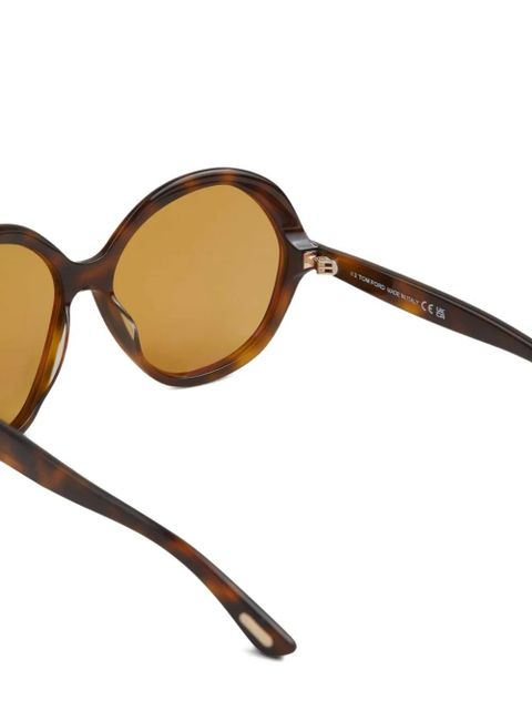 TOM FORD round-frame sunglasses - Brown