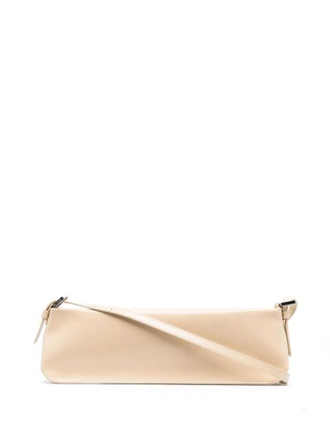 BY FAR leather shoulder bag - Neutrals - zdjęcie produktu nr 1