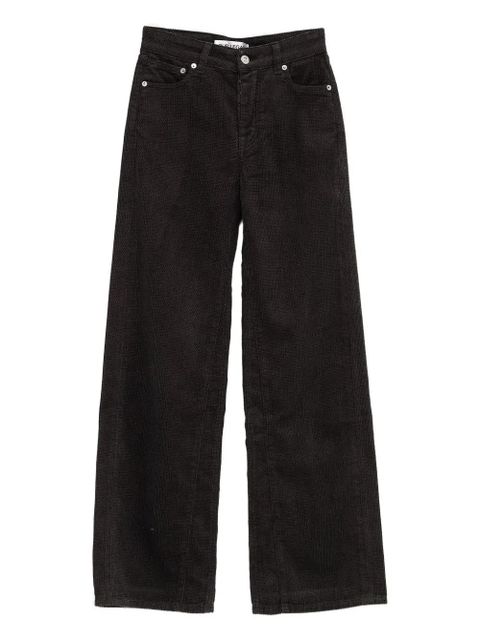 OUR LEGACY Treble Cut cotton trousers - Brown - zdjęcie produktu nr 1