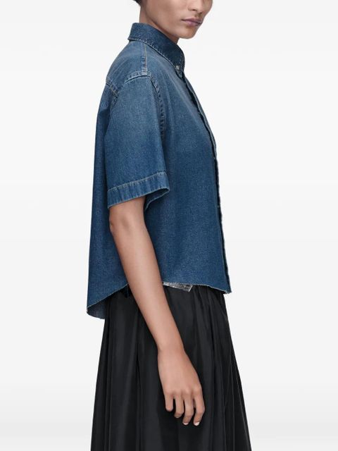 Maison Margiela buttoned shirt - Blue