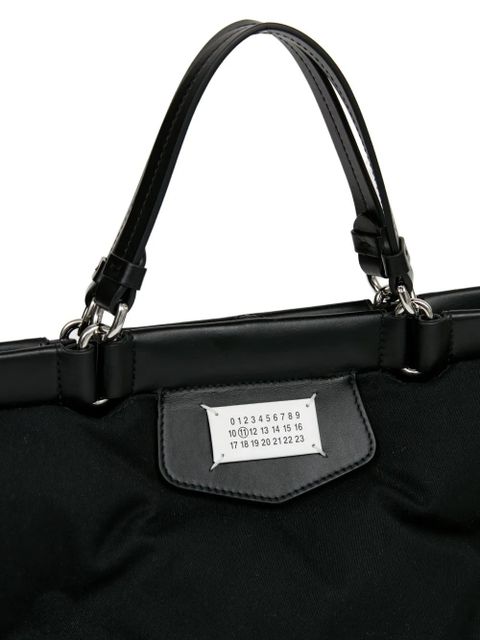 Maison Margiela Glam Slam quilted padded tote bag - Black
