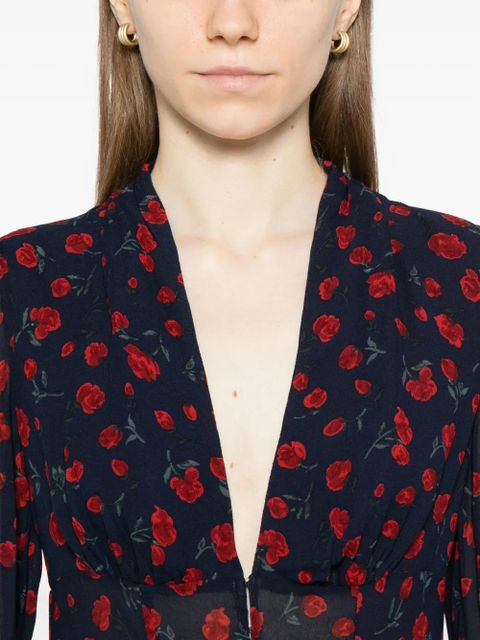 Reformation Mads oversized top - Blue