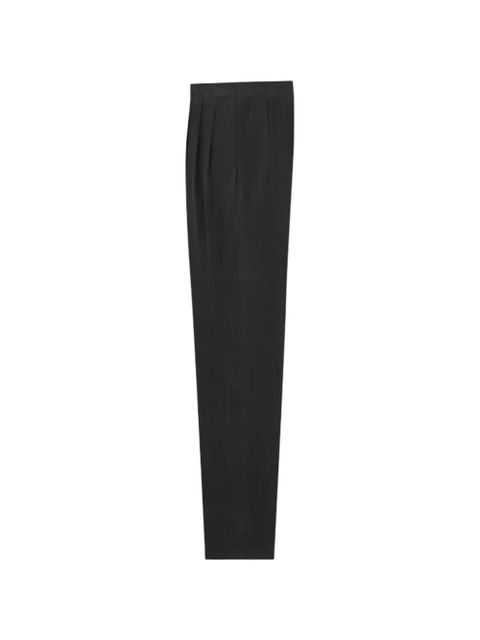 Saint Laurent pleated high-waist trousers - Black - zdjęcie produktu nr 2