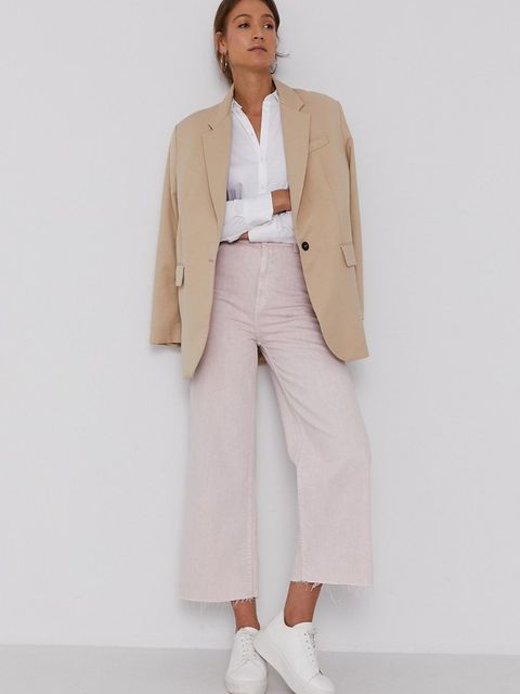 Mos Mosh Koszula 131700 damska kolor biały slim z kołnierzykiem klasycznym