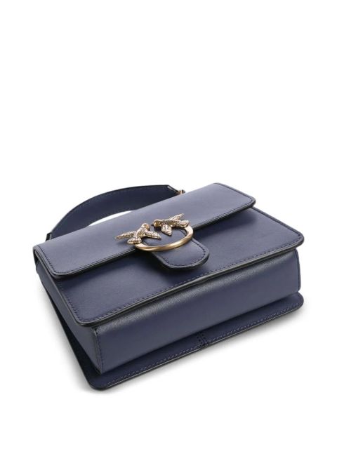 PINKO mini Love one-top handle tote bag - Black