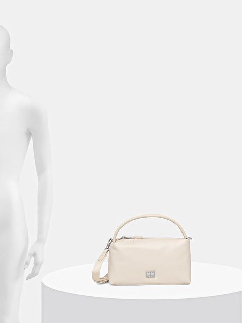 Tommy Jeans torebka kolor beżowy AW0AW17531