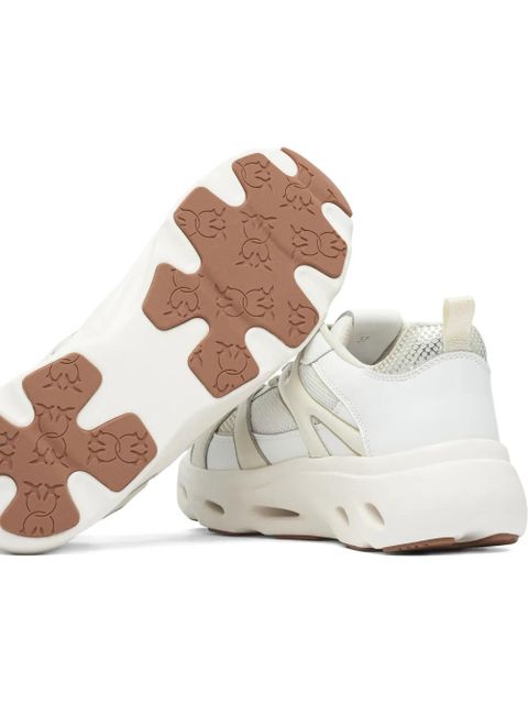 PINKO lace-up logo-detail sneakers - White