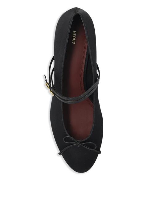 NEOUS 45mm Pha strap bow-detail pumps - Black