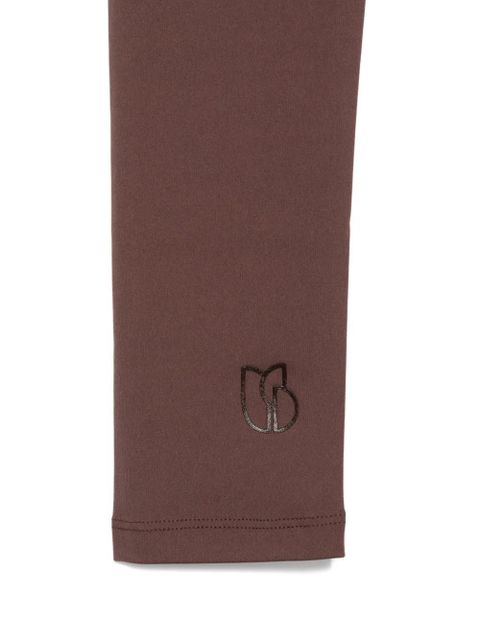 Ba&Sh logo-detail leggings - Brown