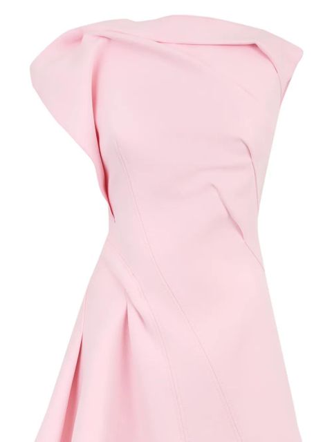 Acler Borras draped mini dress - Pink