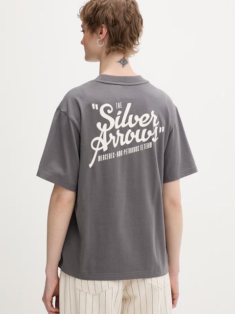 Adidas t-shirt damski bawełniany x Mercedes - zdjęcie produktu nr 2