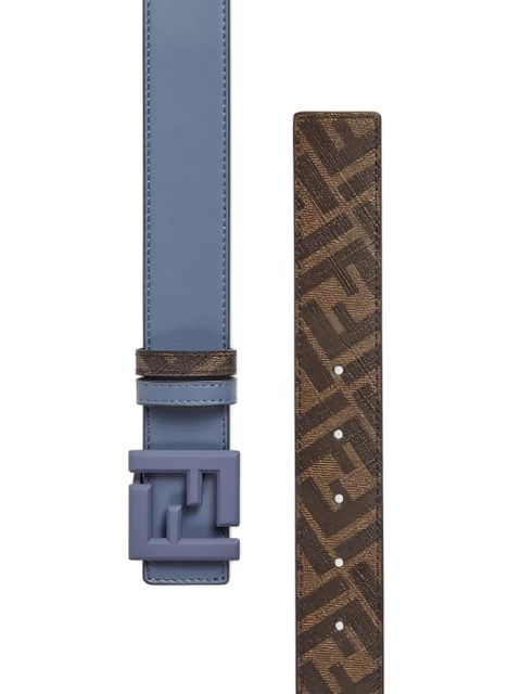 FENDI logo pattern belt - Blue - zdjęcie produktu nr 2