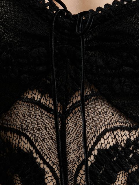 Charo Ruiz Ibiza body damska kolor czarny gładka 257104