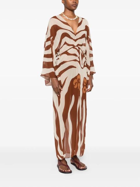 Johanna Ortiz Spiritual Healers maxi dress - Neutrals