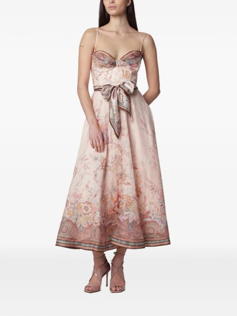 ZIMMERMANN Alchemy structured midi dress - Pink - zdjęcie produktu nr 2