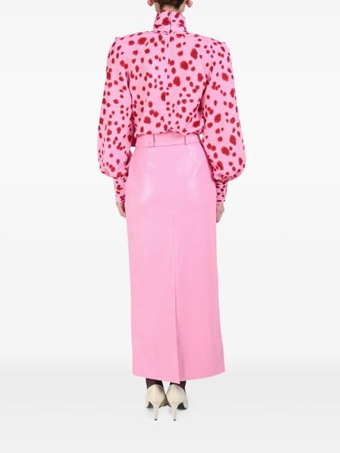 Rowen Rose belted skirt - Pink