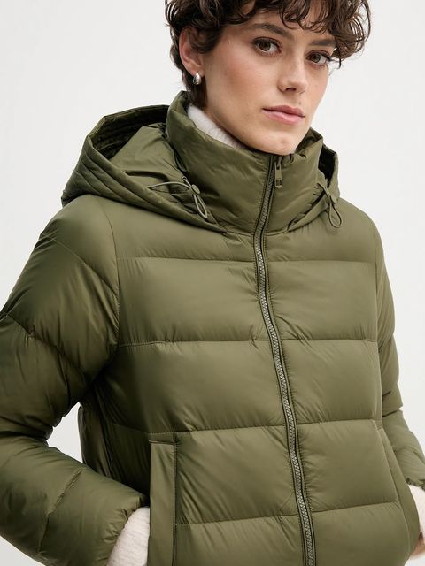 Tommy Hilfiger kurtka puchowa kolor zielony zimowa WW0WW43581