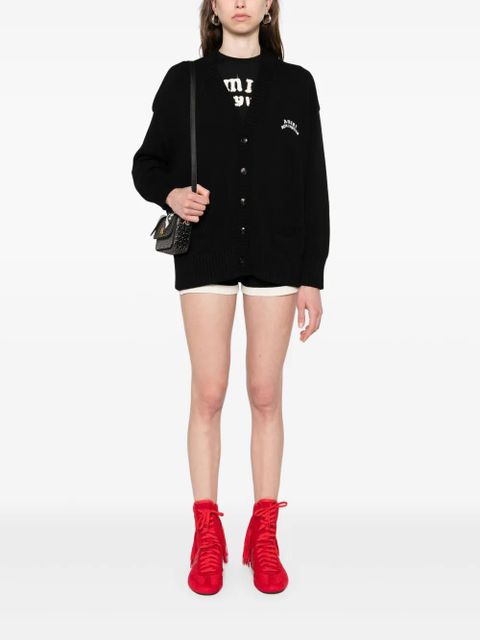 AMIRI cotton cardigan - Black