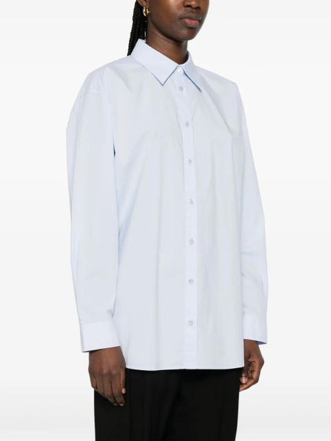 TOTEME tumbled shirt - Blue