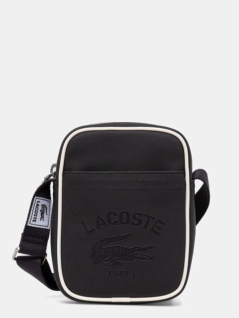 Lacoste saszetka kolor czarny NU4964UO - zdjęcie produktu nr 1