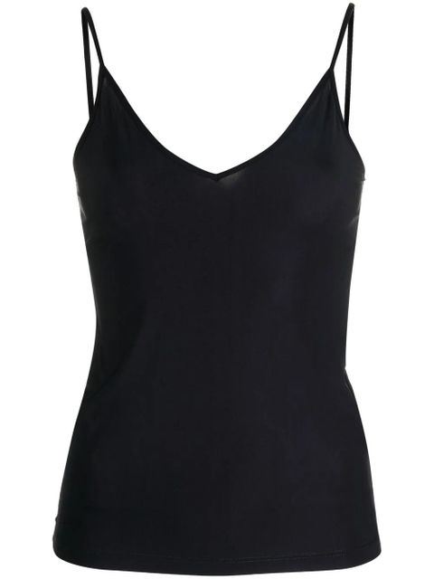 Jil Sander V-neck camisole top - Black - zdjęcie produktu nr 1