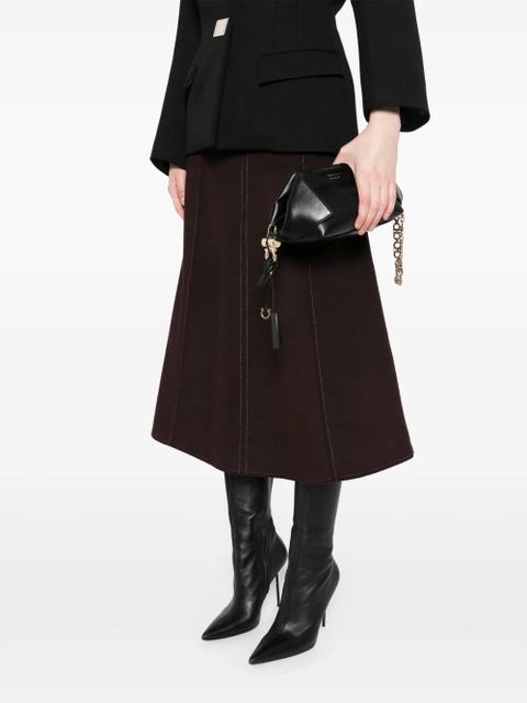 Ferragamo leather clutch bag - Black - zdjęcie produktu nr 2