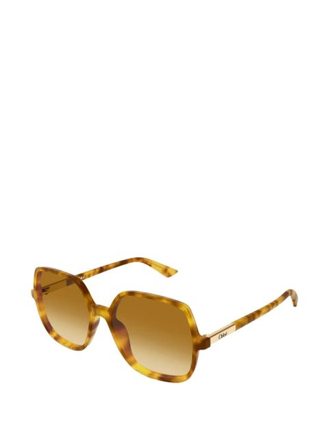Chloé Eyewear Judy sunglasses - Brown - zdjęcie produktu nr 2