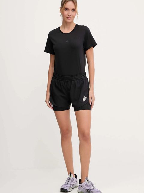 adidas Performance t-shirt do jogi Motion damski kolor czarny JM4479 - zdjęcie produktu nr 2